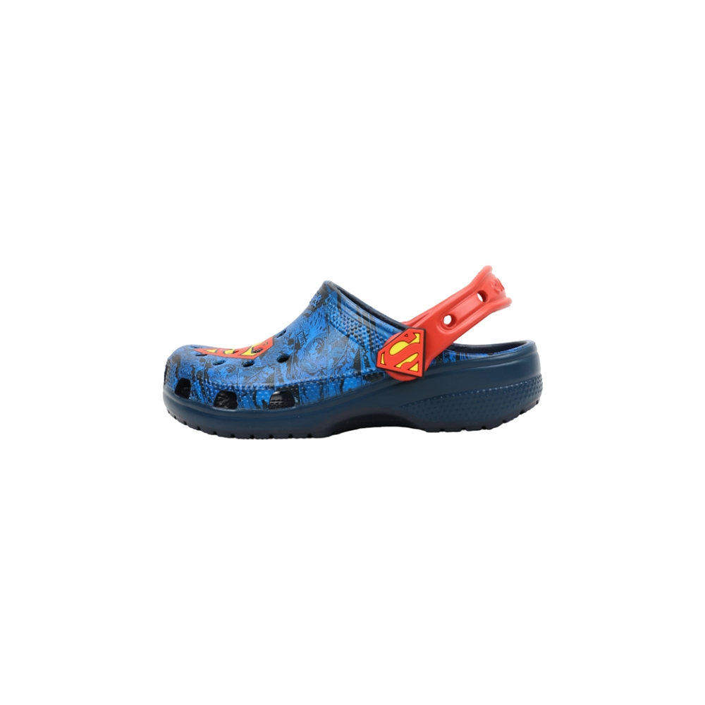 Crocs SUPERMAN CLASSIC CLOG Zuecos Planos Niño Multicolor