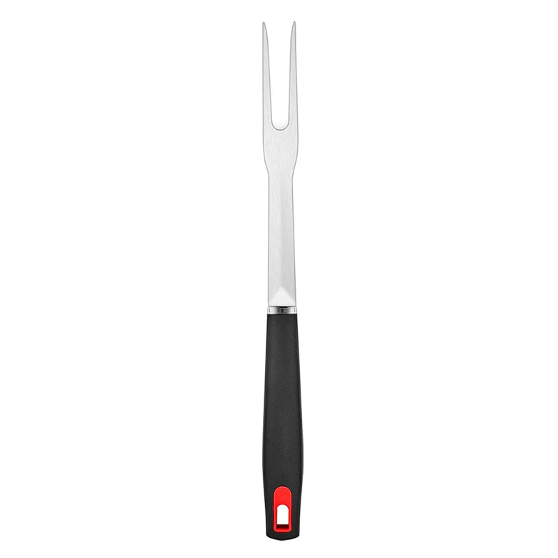 CA Juego de seis piezas para barbacoa al aire libre, tenedor, pala y cepillo de limpieza de acero inoxidable para barbacoa, herramientas para acampar