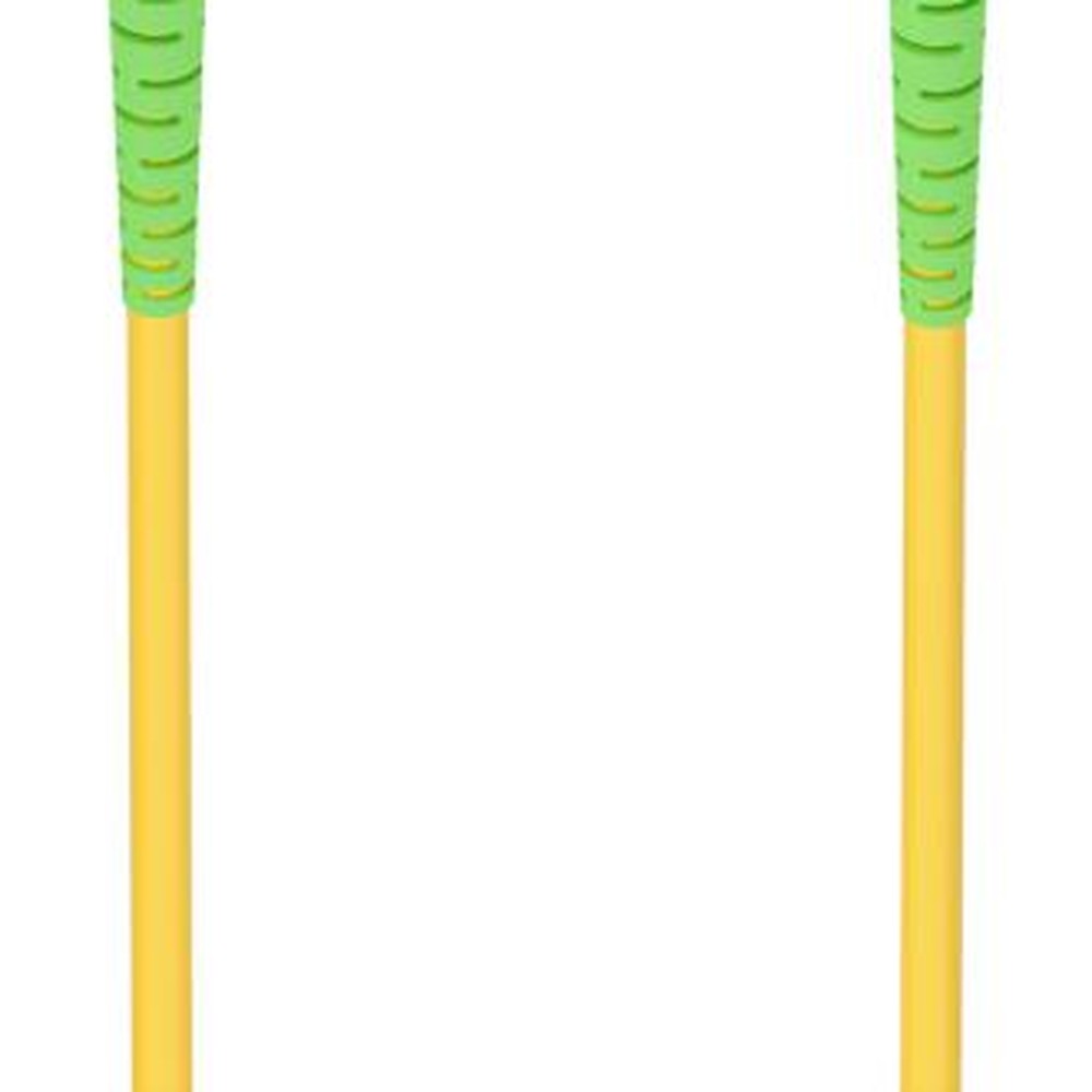 Aisens - Cable de fibra óptica G657A2 SC/APC Simplex 15 m monomodo OS2 9/125 µm para redes empresariales y centros de datos, amarillo
