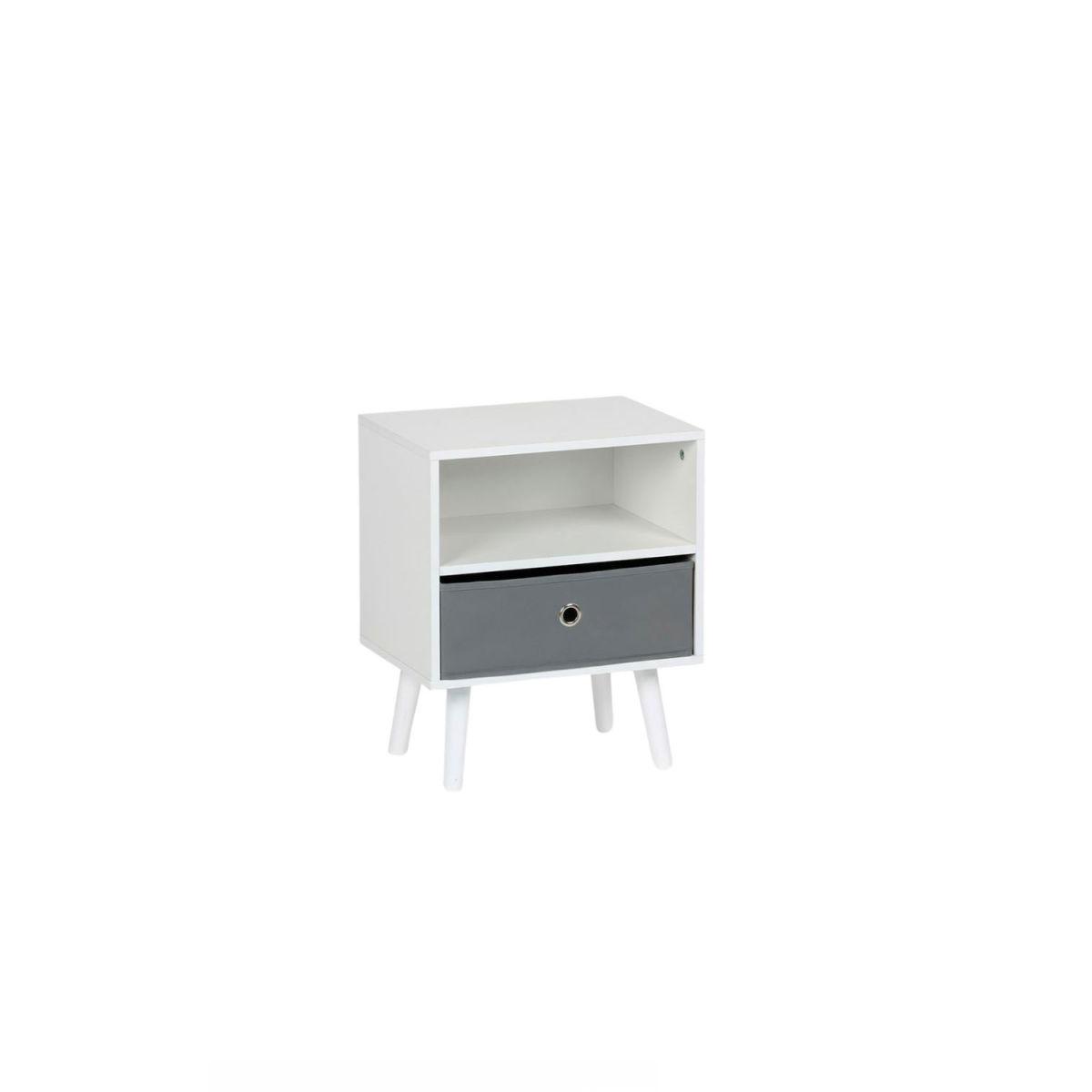 Regalos Miguel - Muebles - Mesita Auxiliar Faro C/1 Cajón NW 39 x 29 cm
