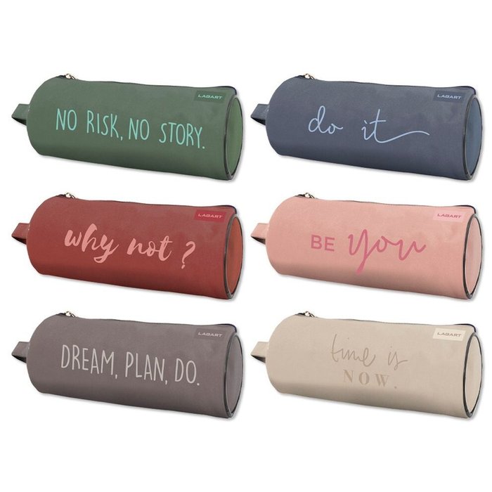 LAGART PORTATODO REDONDO CON ASA BE YOU SURTIDOS CAJA:12 unidades PORTATODOS 10x25x13 Cms.