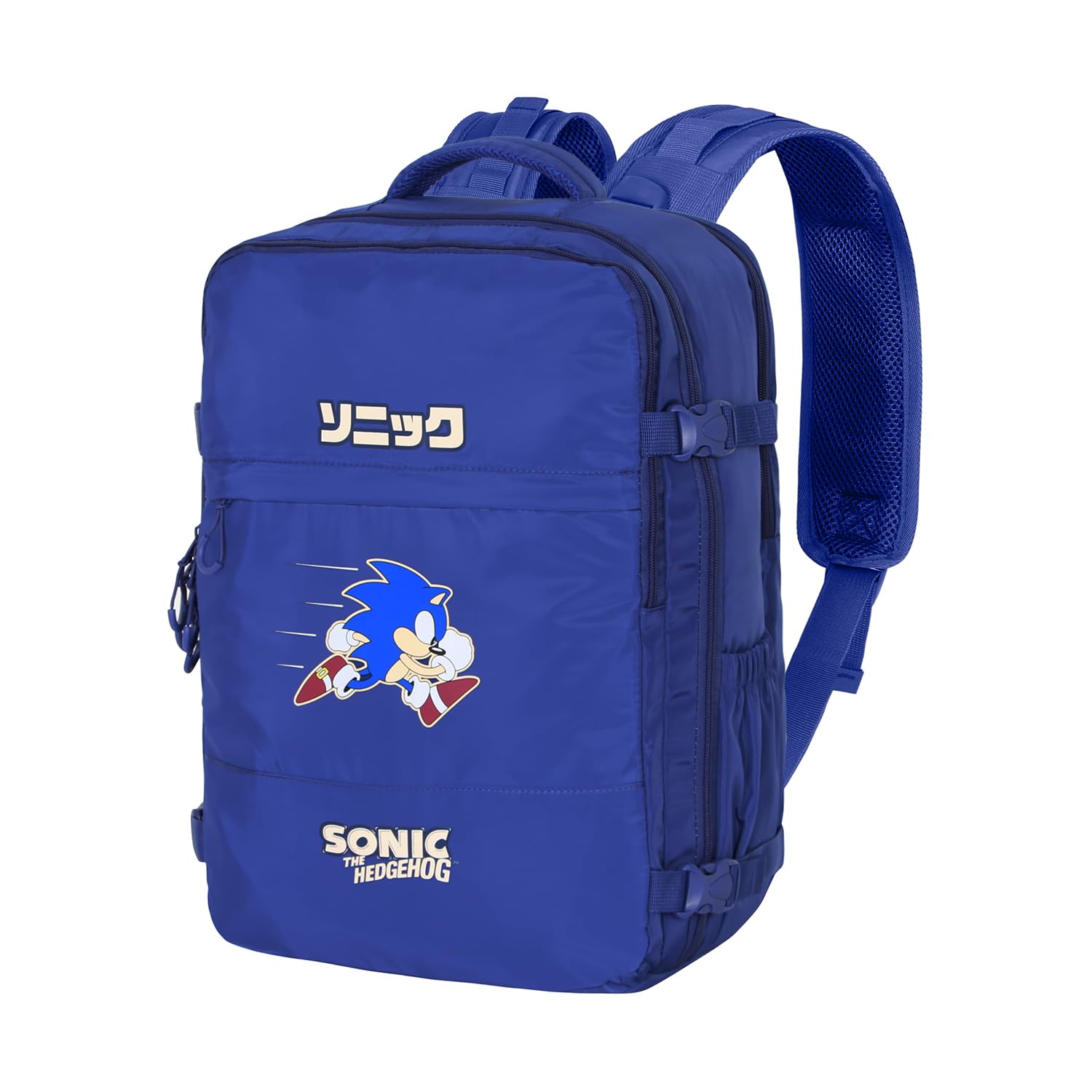 Sonic The Hedgehog - SEGA Action Mercury Backpack Underseat Cabin Bag 40x20x25cm, Blue