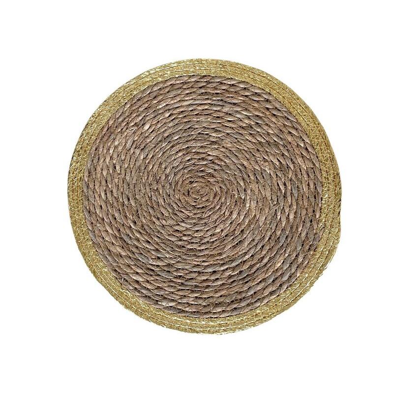 Gerimport Salvamantel Oro Algar 38 Cm - Elegante Adorno Navidad