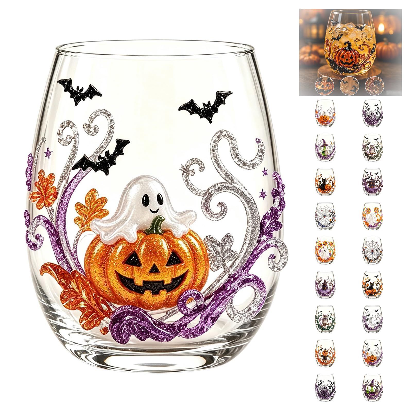 Nuevo vaso de vidrio, vaso artístico de vidrio con forma de ramo de flores, vaso de whisky