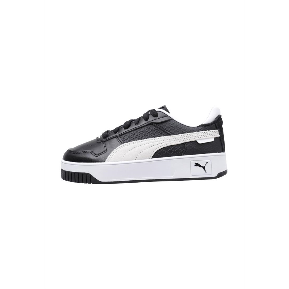 Puma Carina Street Logo Power Deportivas Plataforma mujer Negro