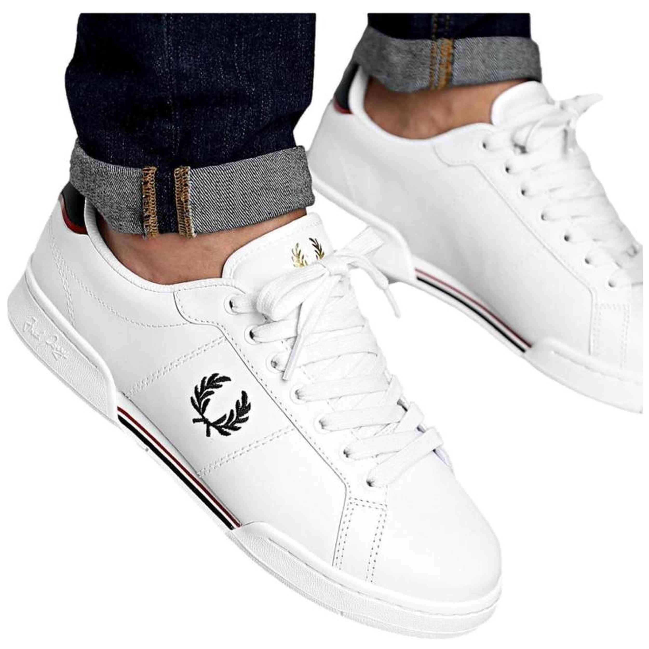 Nan Fred Perry en color Blanco