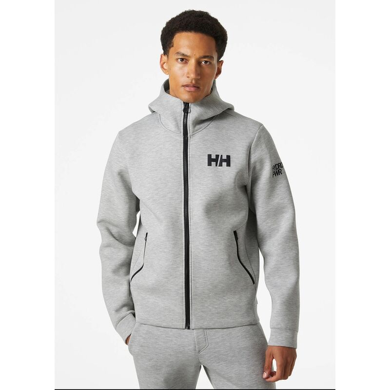 Chaqueta Gris Helly Hansen HP Ocean Sailing Full-Zip Jacket 2.0