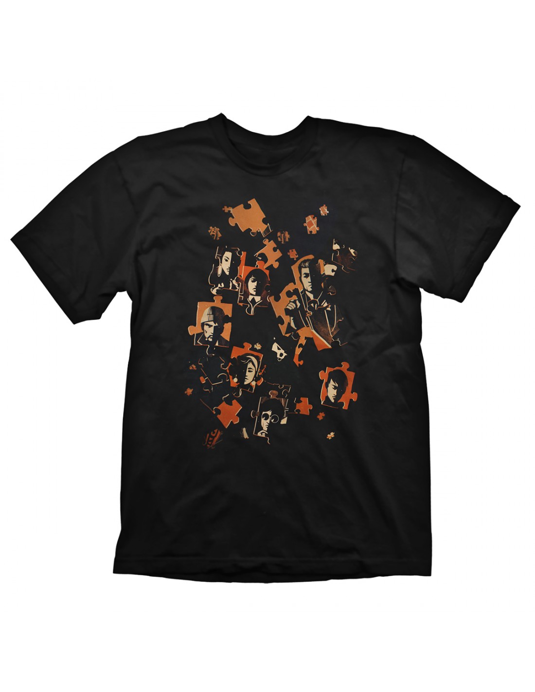 Camiseta Deathloop ""Puzzle"" Negro XL