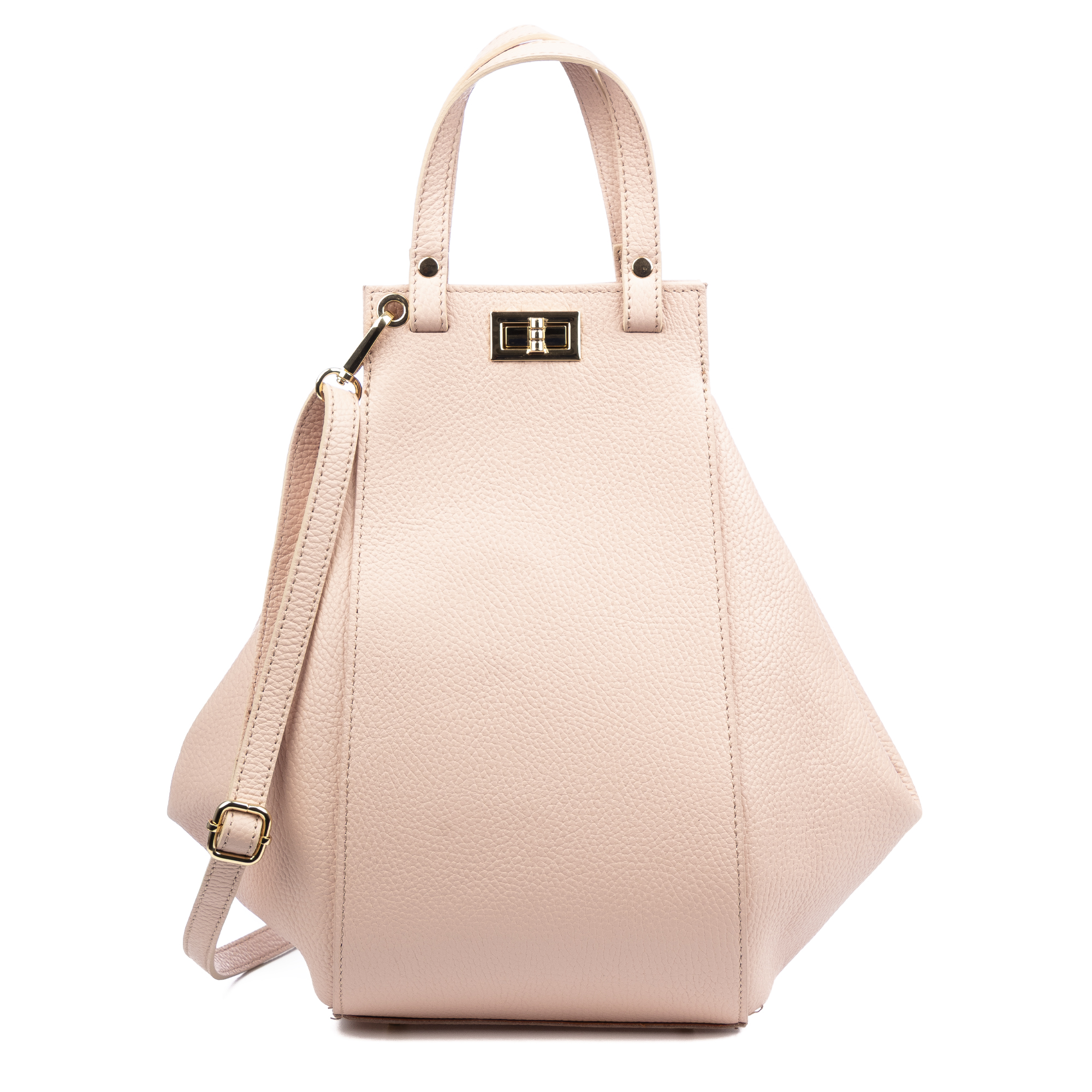 FIRENZE ARTEGIANI Giusta Bolso de hombro Mujer. Piel auténtica Dollaro. Fabricado en Italia 32x14x31 Cm.