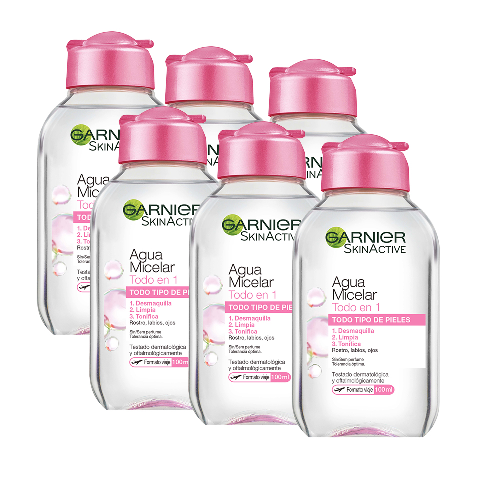 GARNIER | Skin Active Agua Micelar Clásica para pieles normales todo en uno