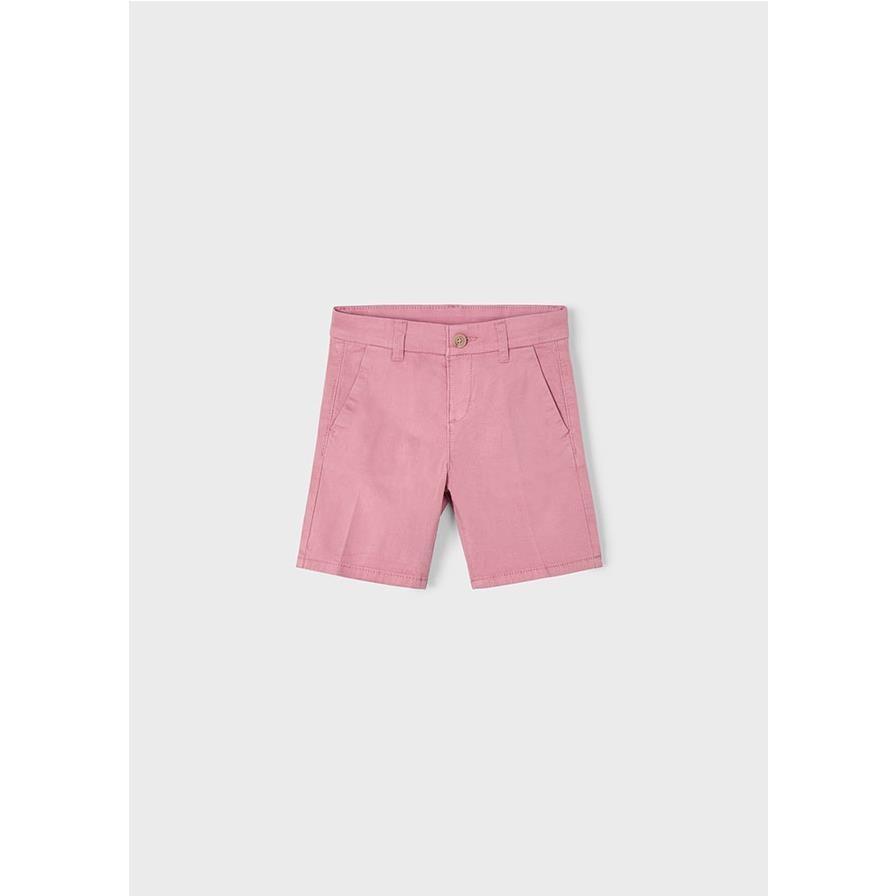 Mayoral - Bermuda chino sarga básico para niño, pantalón informal cómodo y versátil para uso diario en ropa infantil varonil