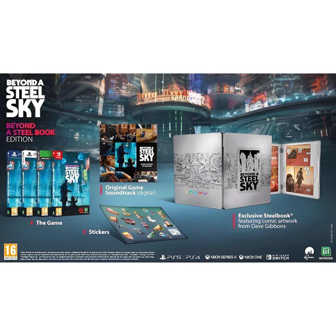 Beyond a Steel Sky Book Edition - Ps5 - Nuevo precintado - PAL España