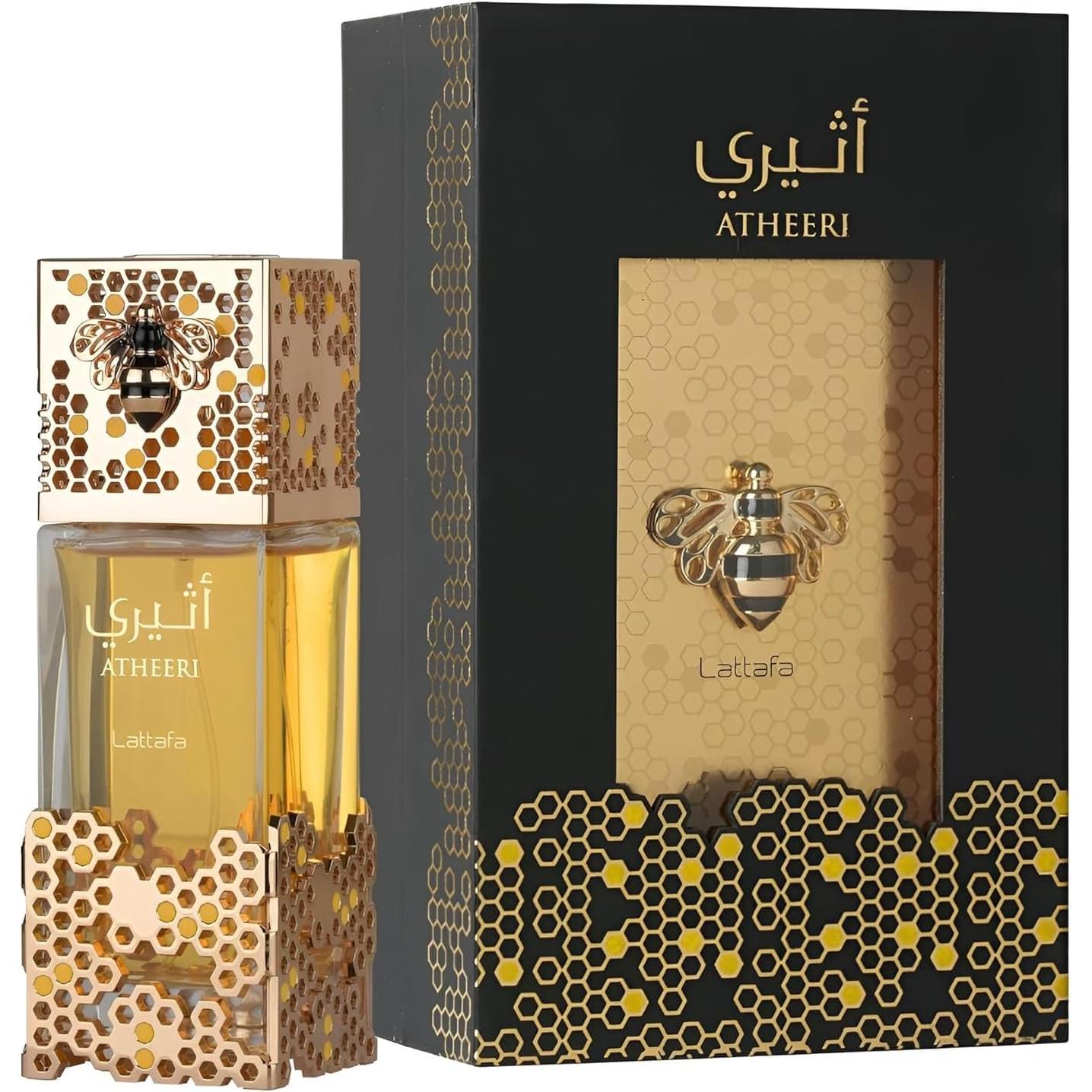 Lattafa Atheeri, 100 ML, Perfume Eau de Parfum para Mujer - Perfumes árabes originales Dubai