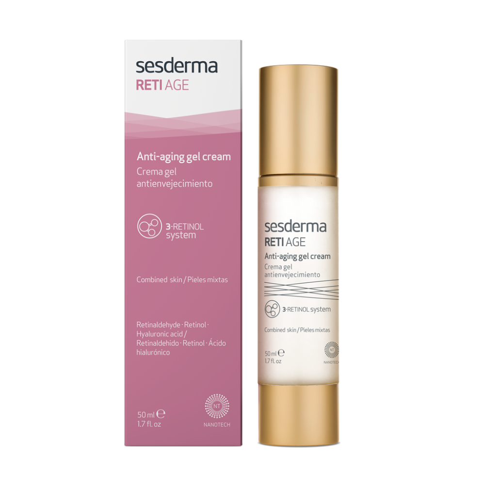 Retiage Crema Gel Facial Antienvejecimiento, 50 Ml. - Sesderma