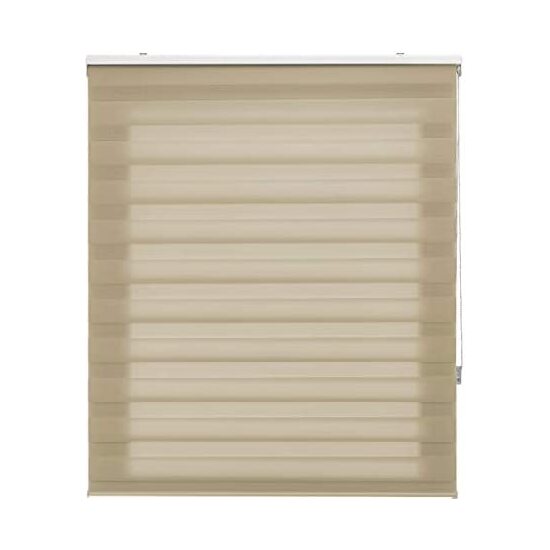 BLINDECOR  Estor Enrollable Noche y Día – Estor Noche y Día Fácil Instalación Pared o Techo - Estor Ventana Doble Tejido – Estor Enrollable Día y Noche para Ventanas