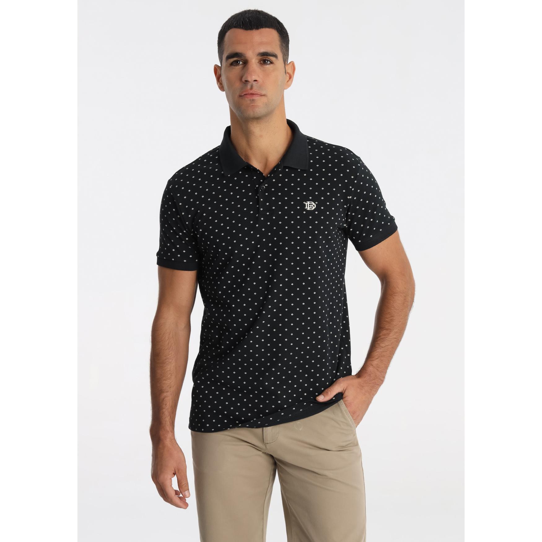 Polo Mini Print Negro