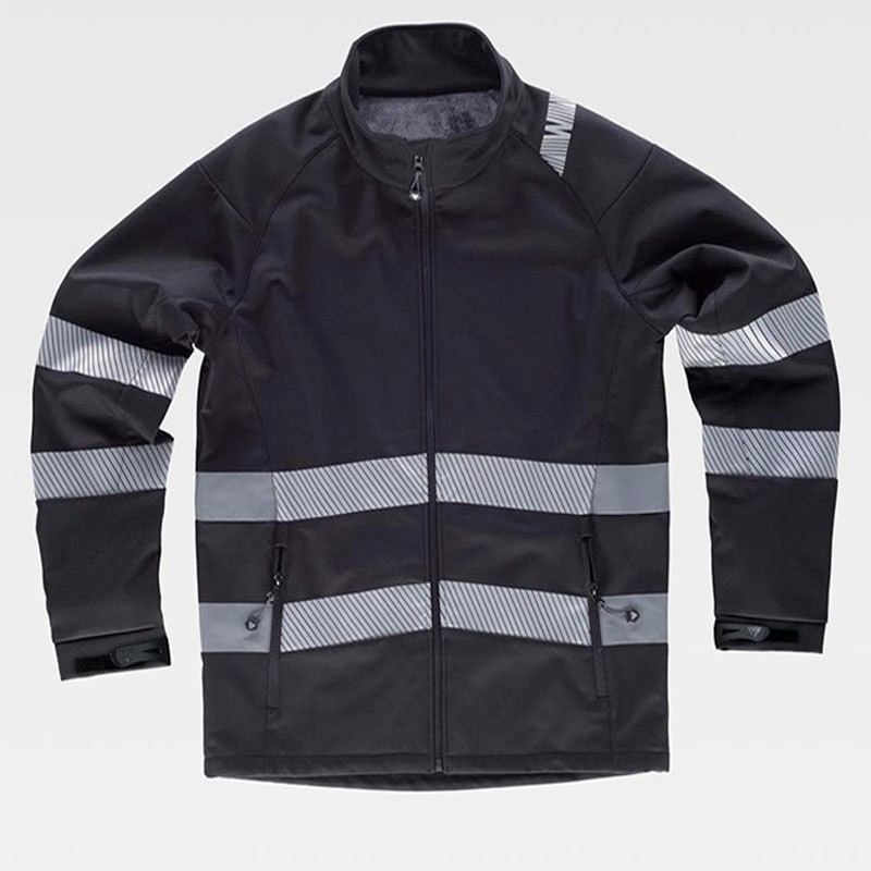 Chaqueta Workshell con Cintas Reflectantes