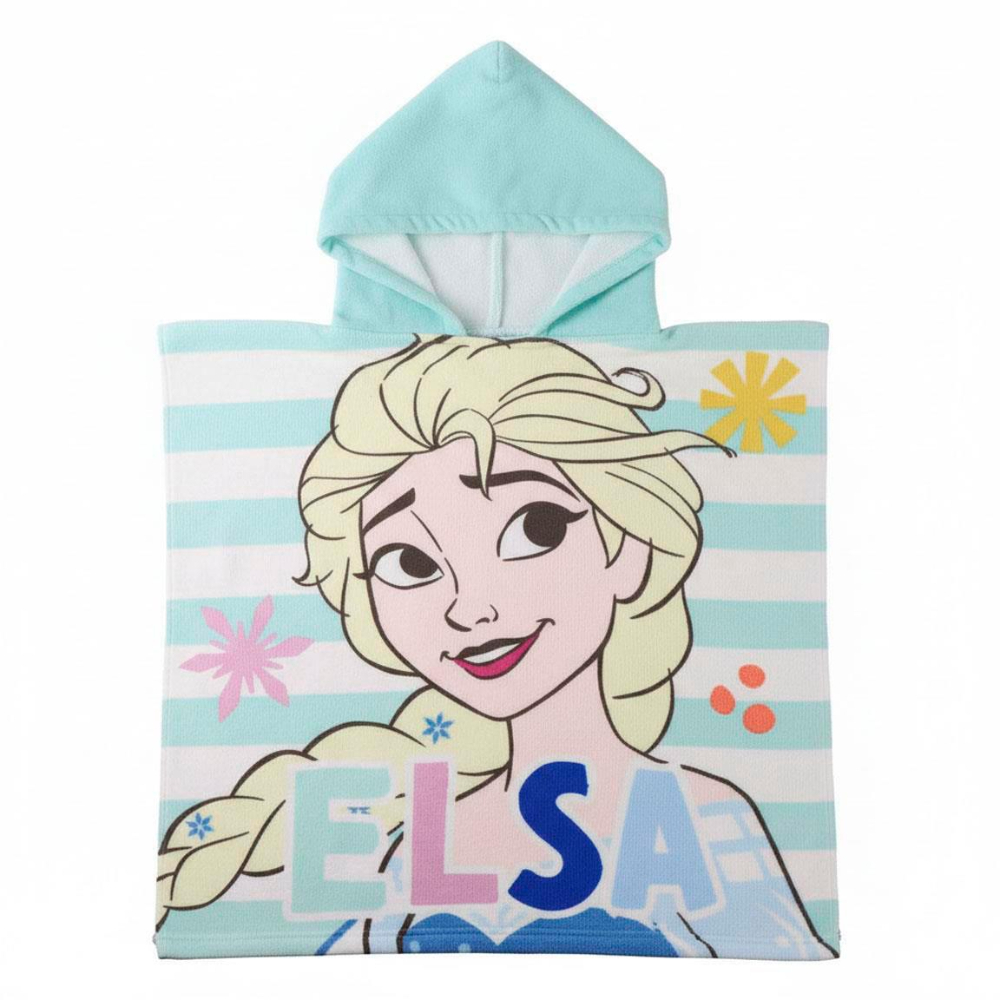 Disney Frozen Cerdá Poncho de Microfibra Elsa y Ana 110x50 CM 85756