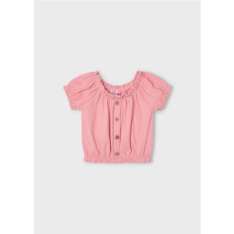 Mayoral - Camiseta M/C Canale para niña, diseño clásico y cómodo ajuste, ideal para uso diario en ropa infantil femenina