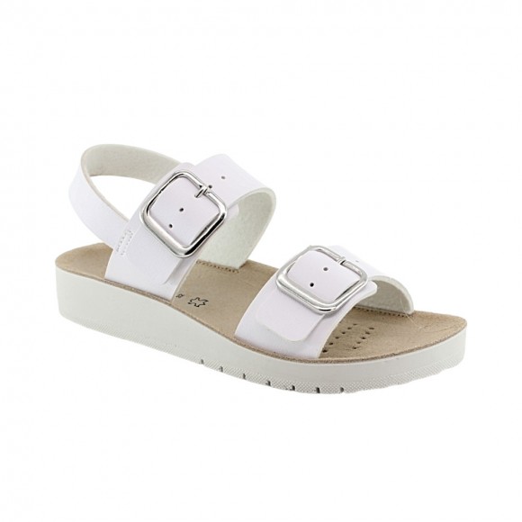 Sandalias Geox Costarei Blanco 2 hebillas Geox IGEO24E11
