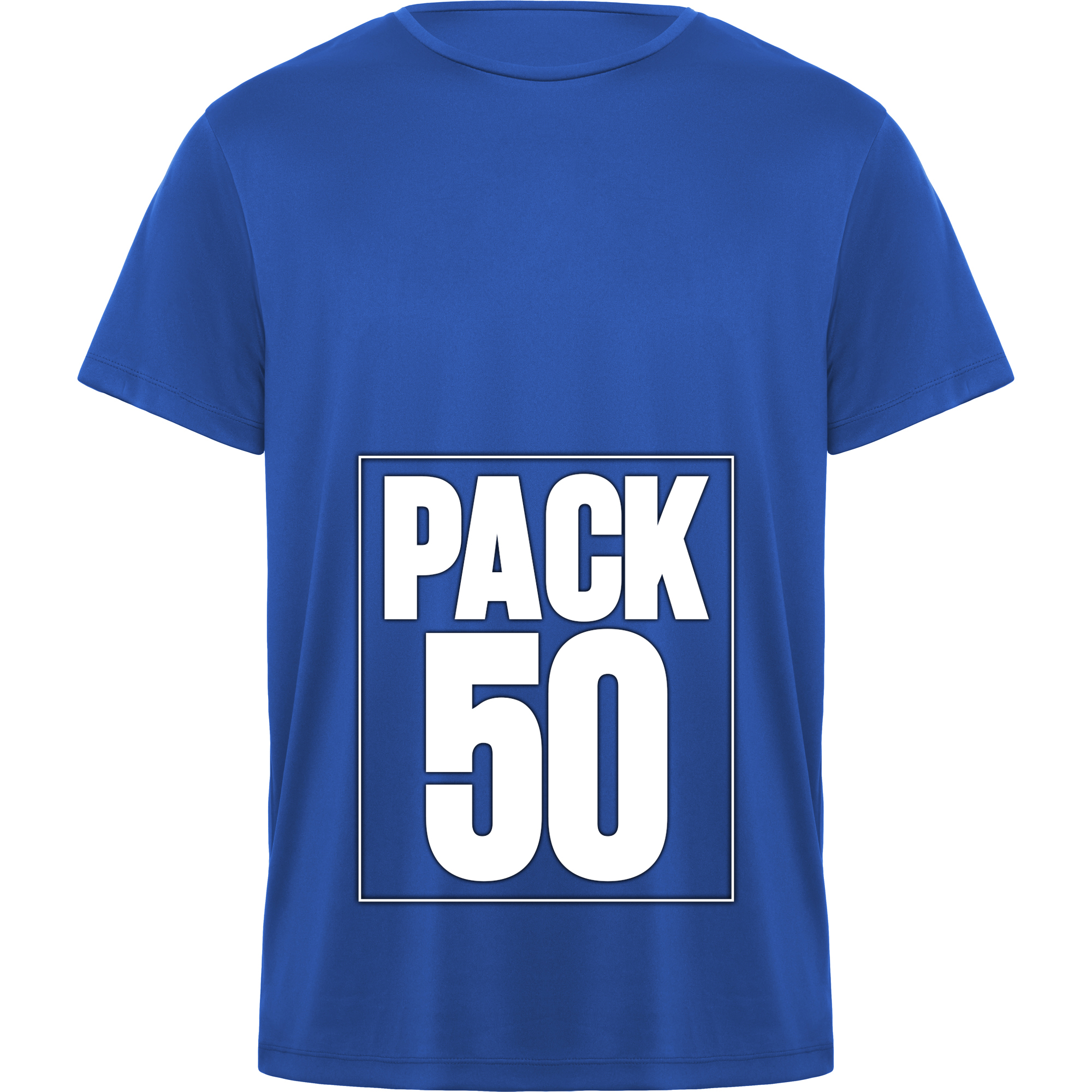 PACK 50 | Camiseta Técnica Premium | Poliéster | Roly