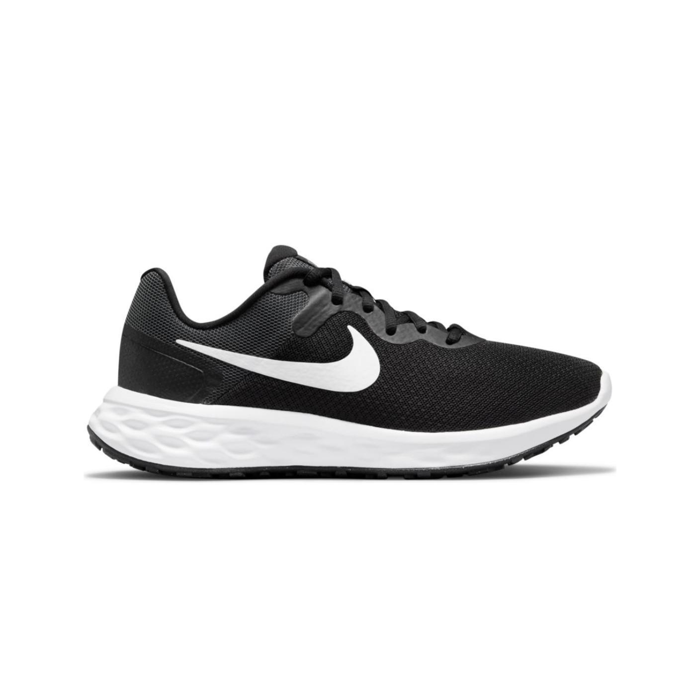 Zapatillas nike revolution 6 next nature negro blanco.