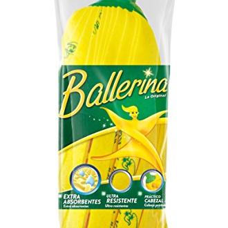 Ballerina Fregona Original Absorbente y Resistente para Suelos - Composición Mejorada