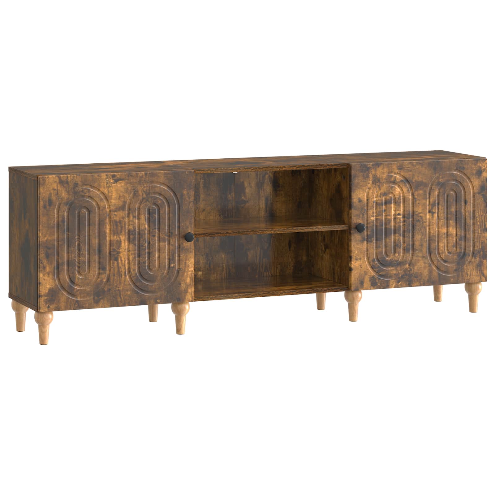 vidaXL Mueble de TV 150 x 31 x 50 cm Madera de Ingeniería Multicolor