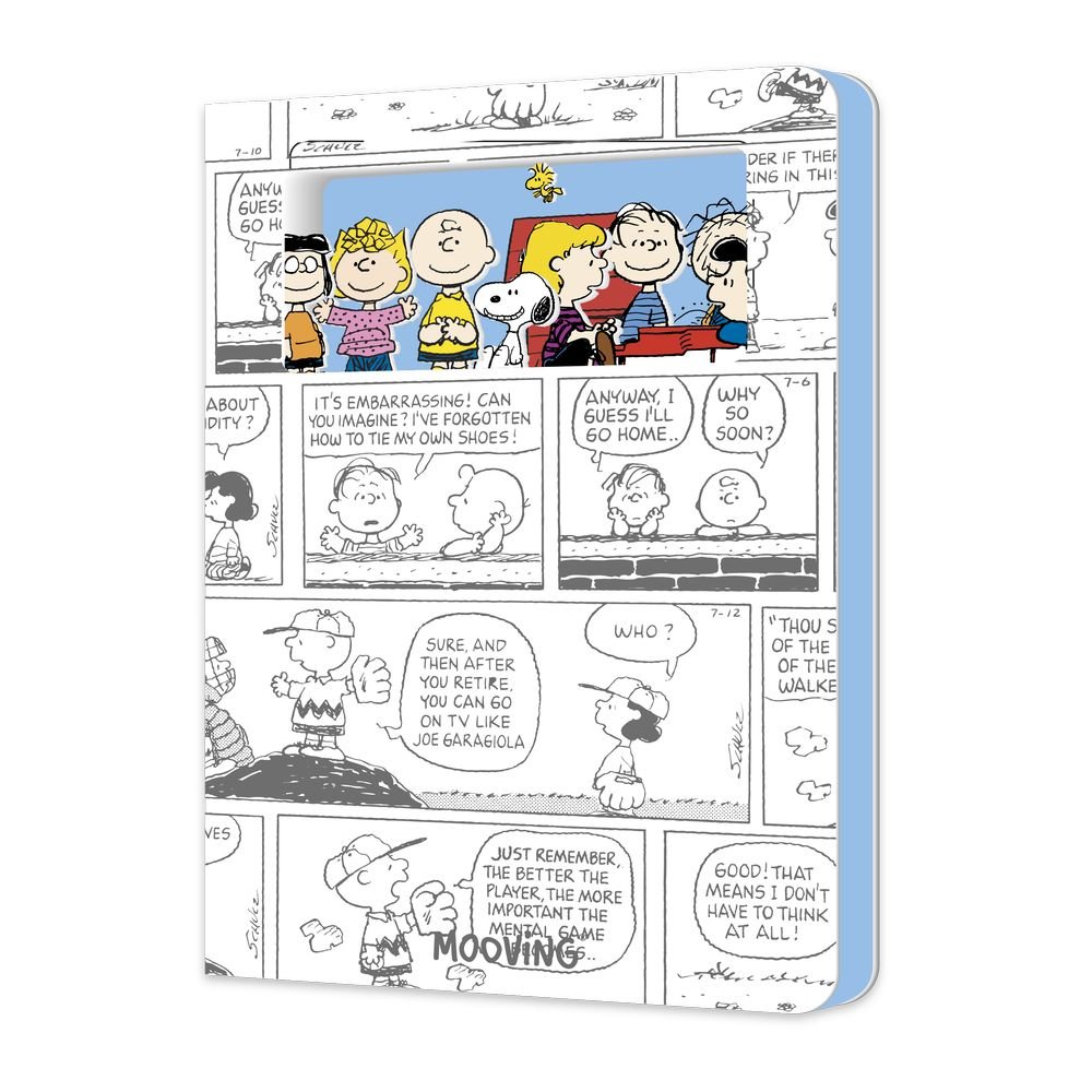 MOOVING CUADERNO ENCOLADO A5 MAGIC LAYERS SNOOPY SNOOPY 1x13x20 Cms.