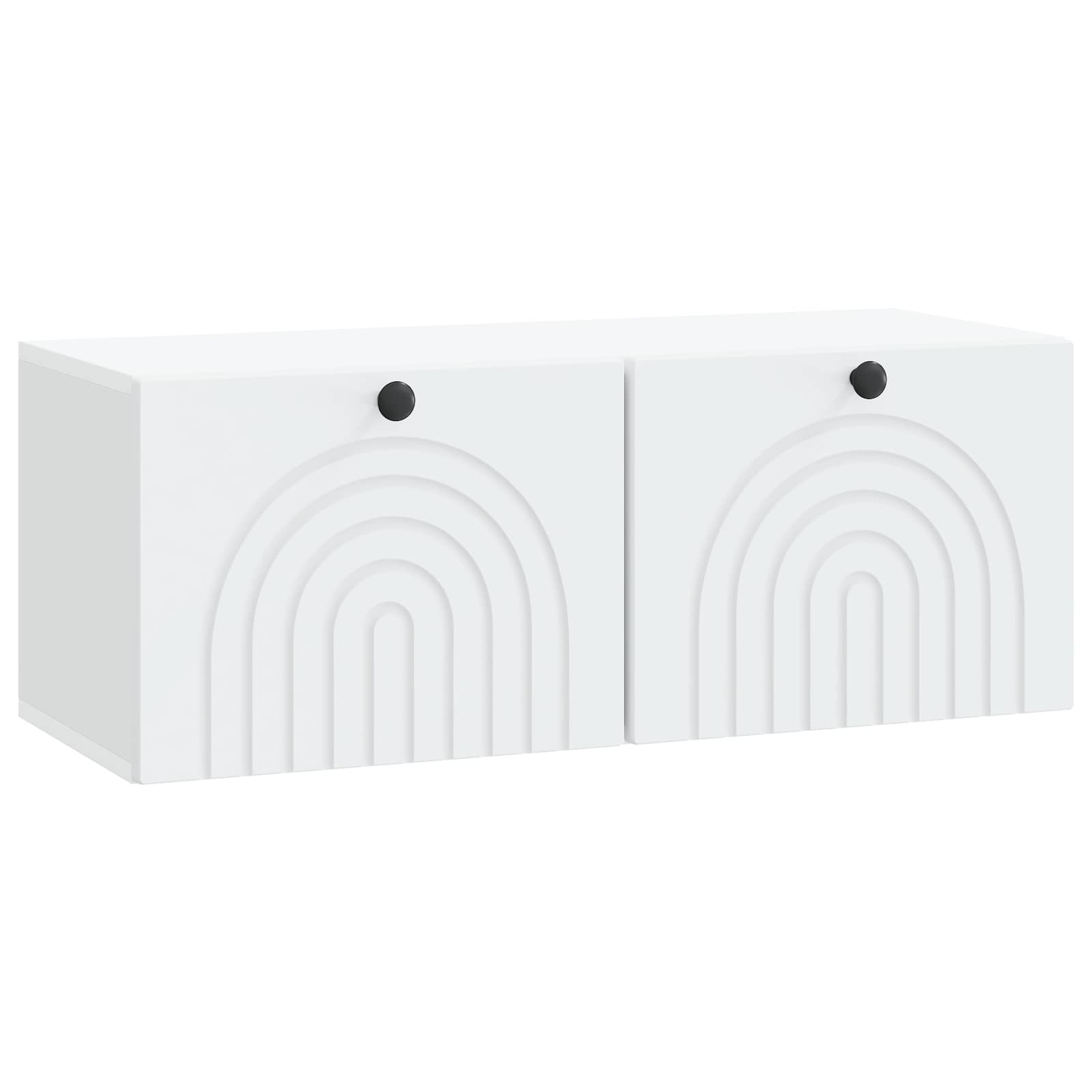 vidaXL Mueble para TV de pared 78,5 x 31 x 30 cm Madera de Ingeniería Multicolor