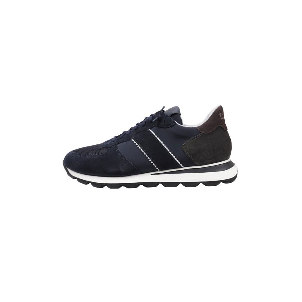 Geox U SPHERICA VSERIES A Deportivas Planas Hombre Azul