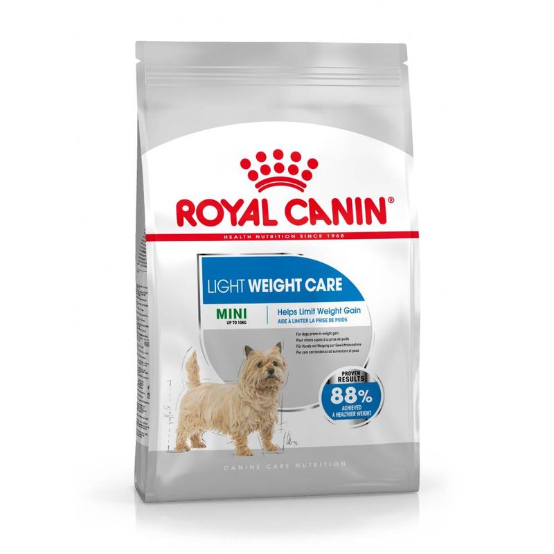 Royal Canin – Pienso para perros adultos Royal Canin Mini Light Weight Care. 8 Kg