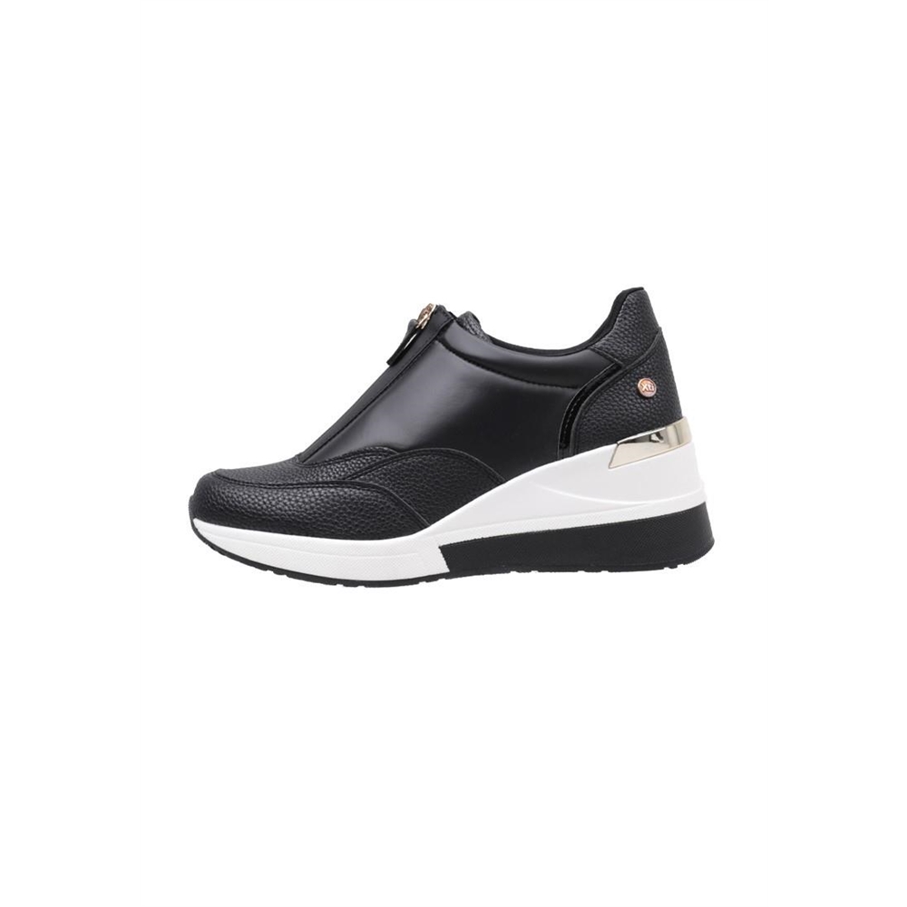 Xti 141874 Deportivas Plataforma mujer Negro