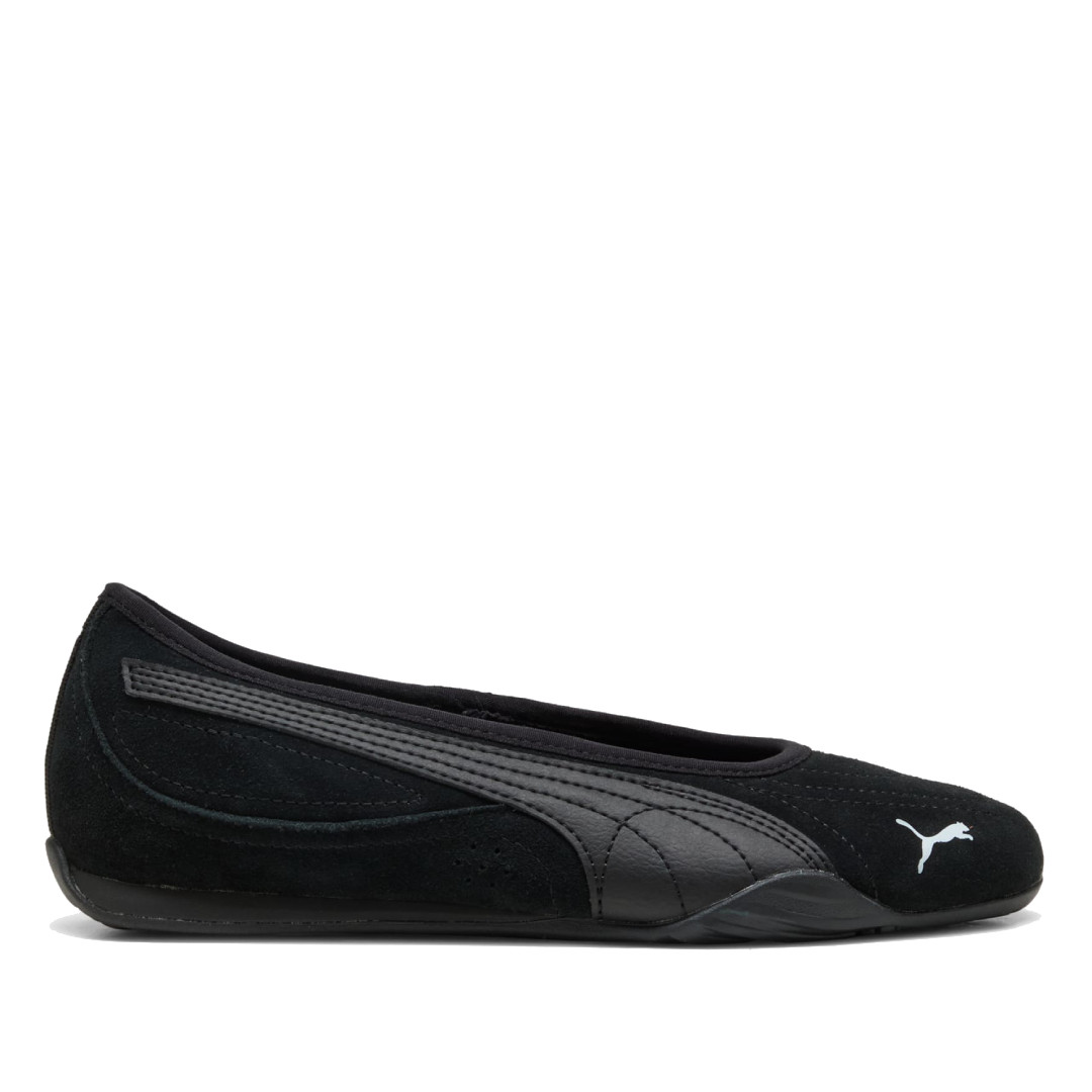 Bailarinas Puma Catch Soleil de mujer negras de ante