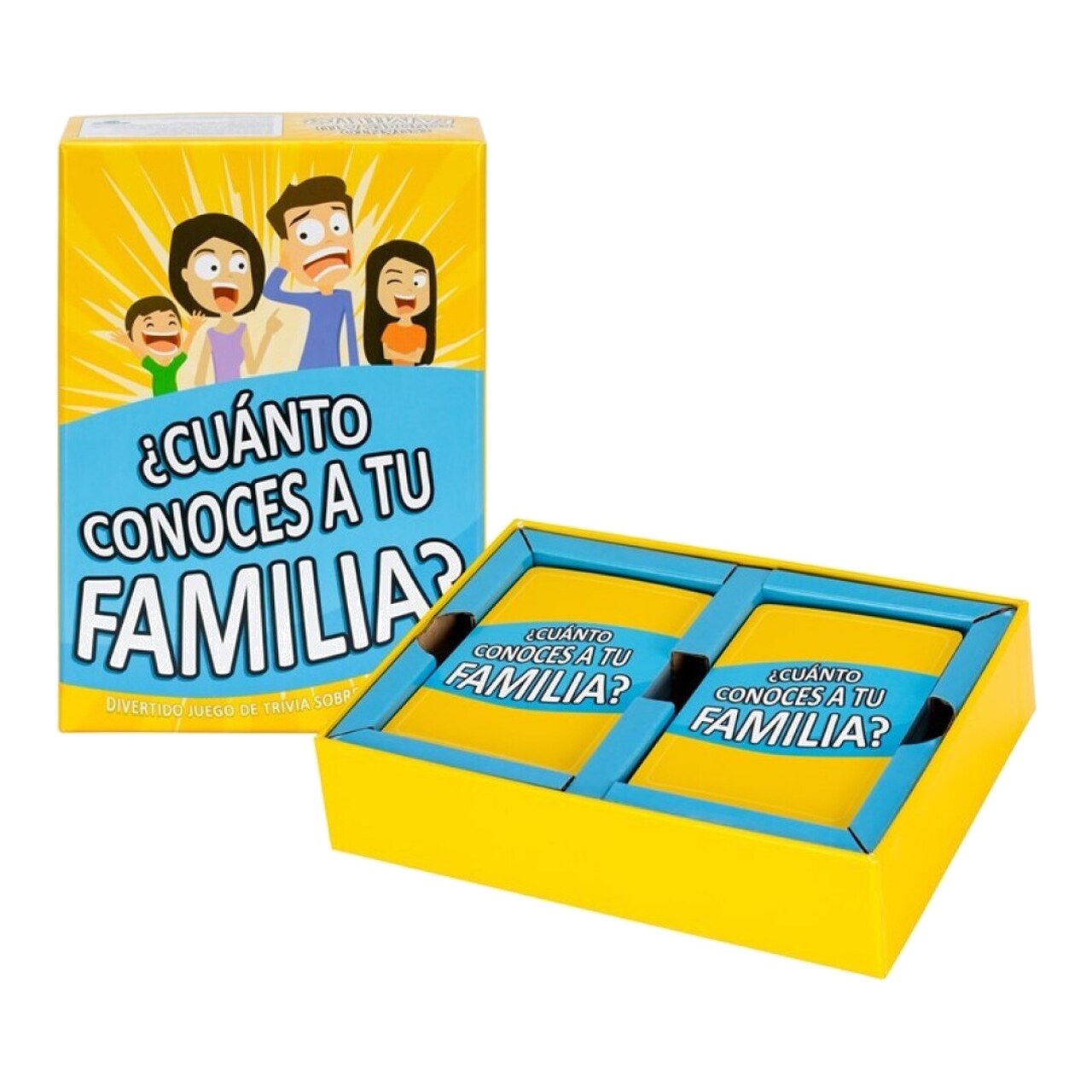 Juego De Cartas De Preguntas Familiar ¿Cuánto-Conoces-A-Tu-Familia? 172048