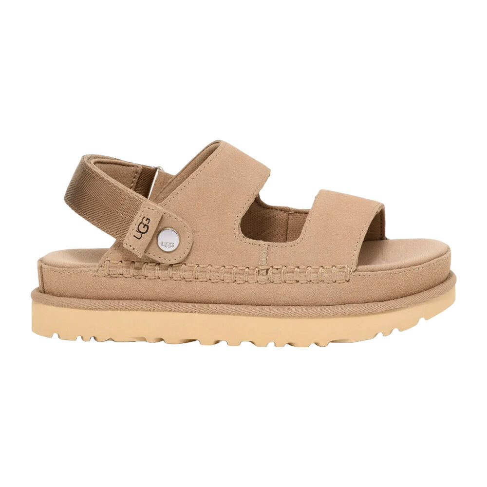 Sandalias Beige UGG Goldenstar Glide Sand con Tira Ajustable