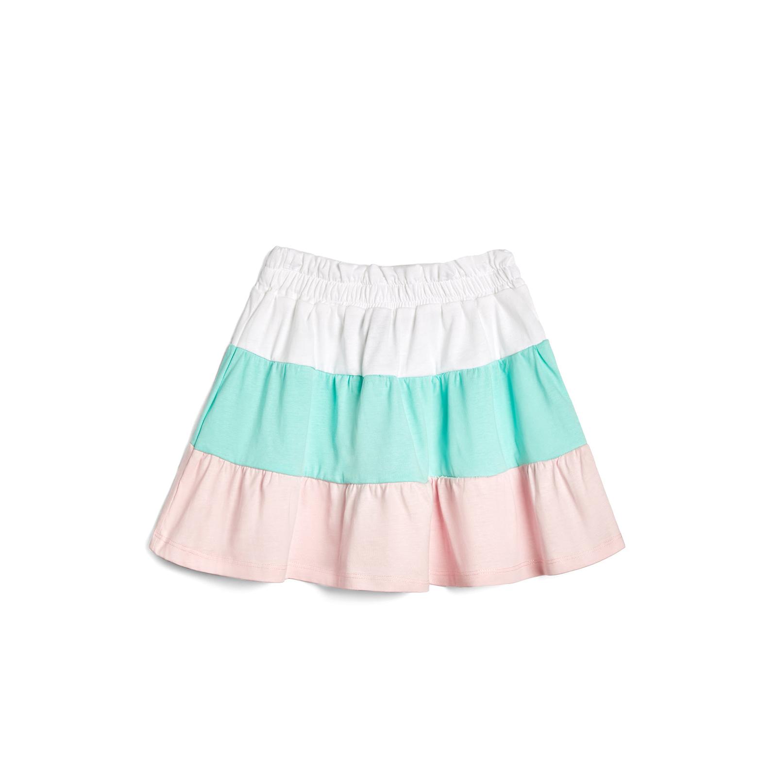 Conguitos - Falda de Niña Escalonada Multicolor para Niña