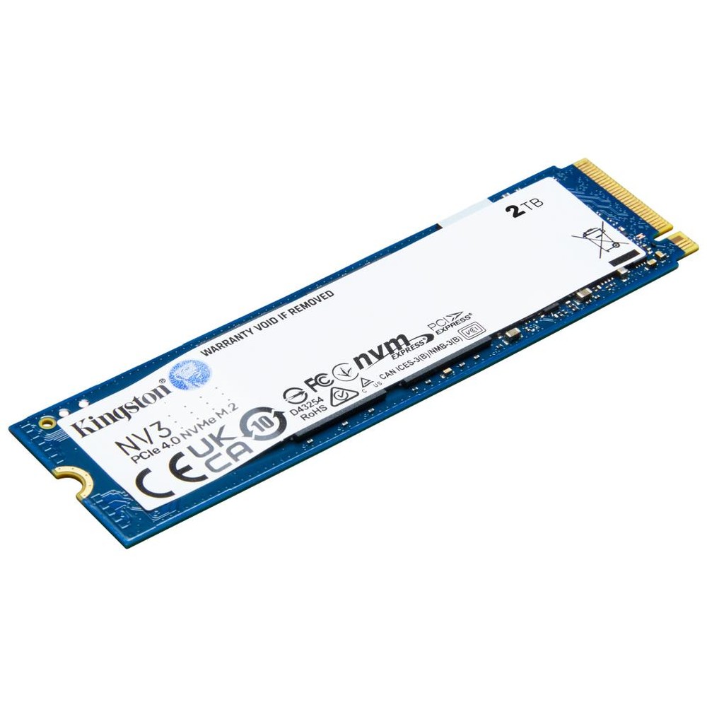 Kingston - SSD NVMe 2000G M.2 2280 con interfaz PCIe 4.0 y memoria 3D NAND para PC y portátil