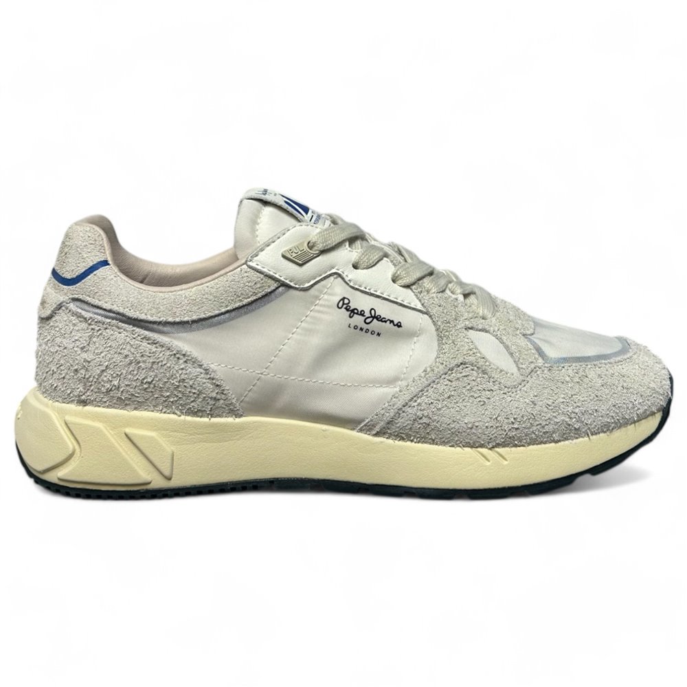 Zapatillas casual Pepe Jeans Marlon Divided M PMS60036 Blanco