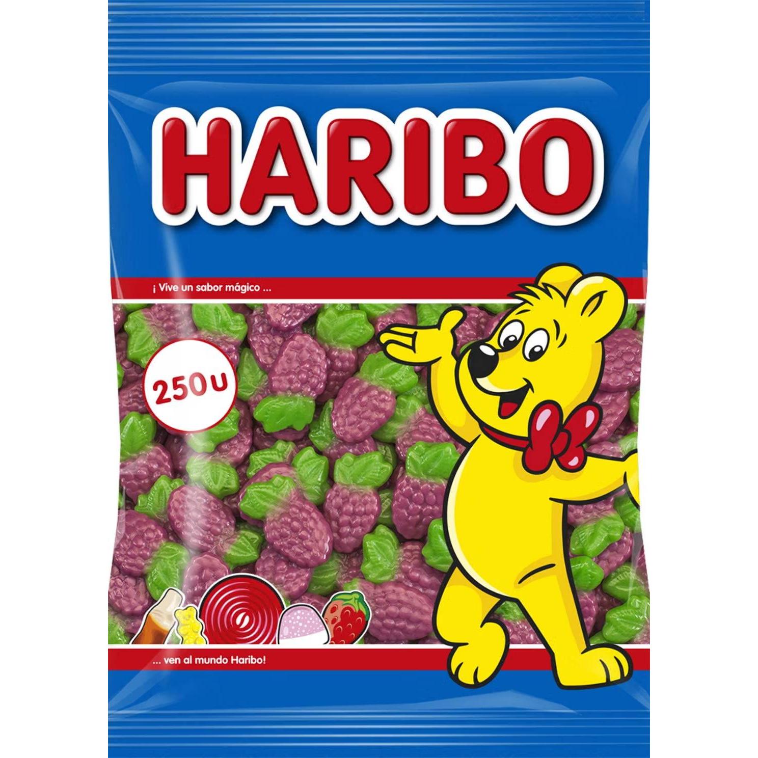 Haribo 250unidades Caramelo de Goma Mora Silvestre - 1750gr