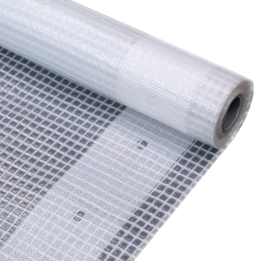 vidaXL Lona Impermeable 260 g/m² Blanca Cubierta Plástico Invernadero Dimensiones 2 x 2 m, 2 x 3 m, 2 x 4 m y mas