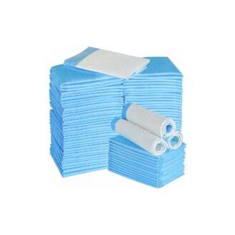 CA Paquete de 100 almohadillas de entrenamiento para perros, 33 x 45 cm, desechables, superabsorbentes y resistentes a los olores.