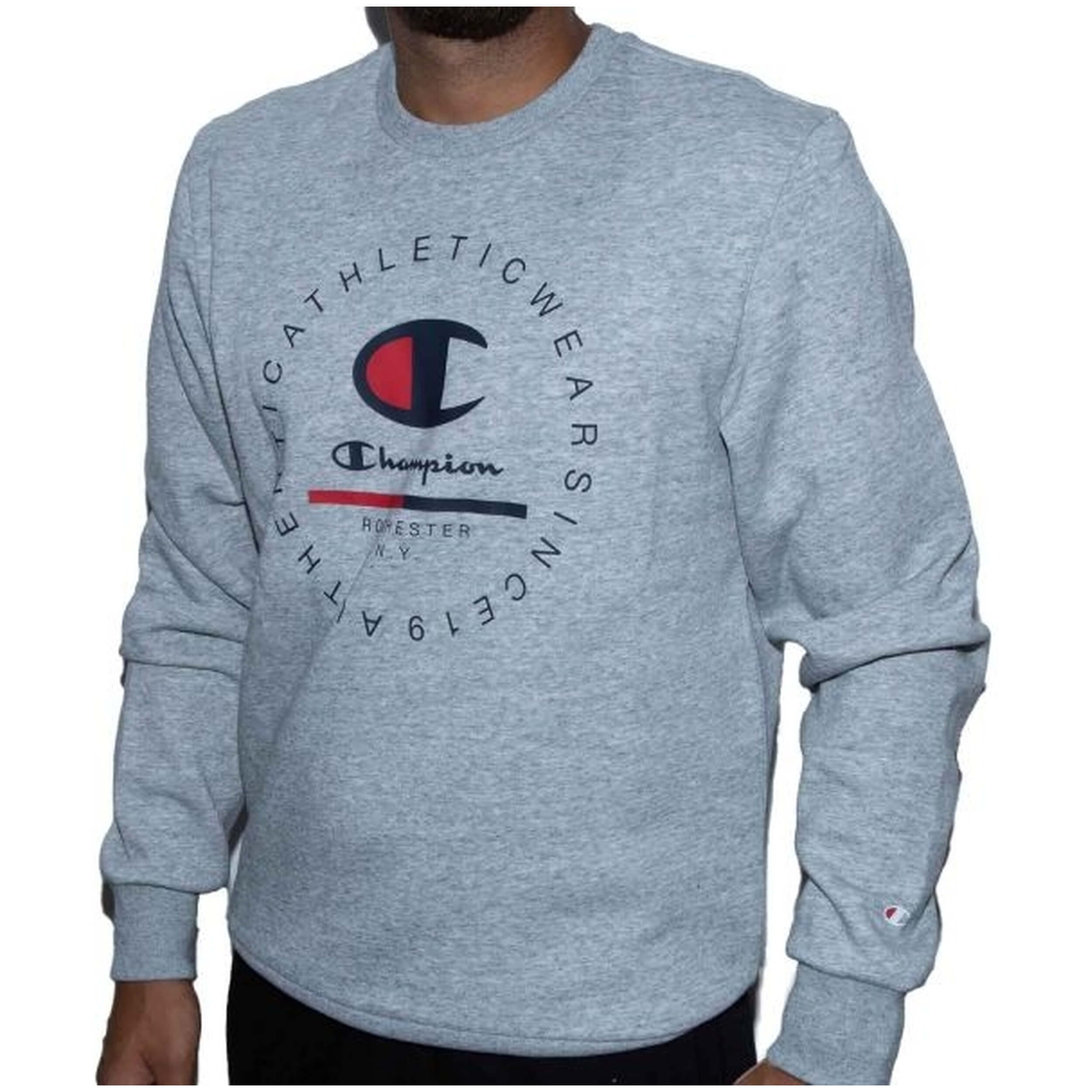 Sudaderas Sin Capucha Champion modelo 220246-EM021 para Hombre en color Gris