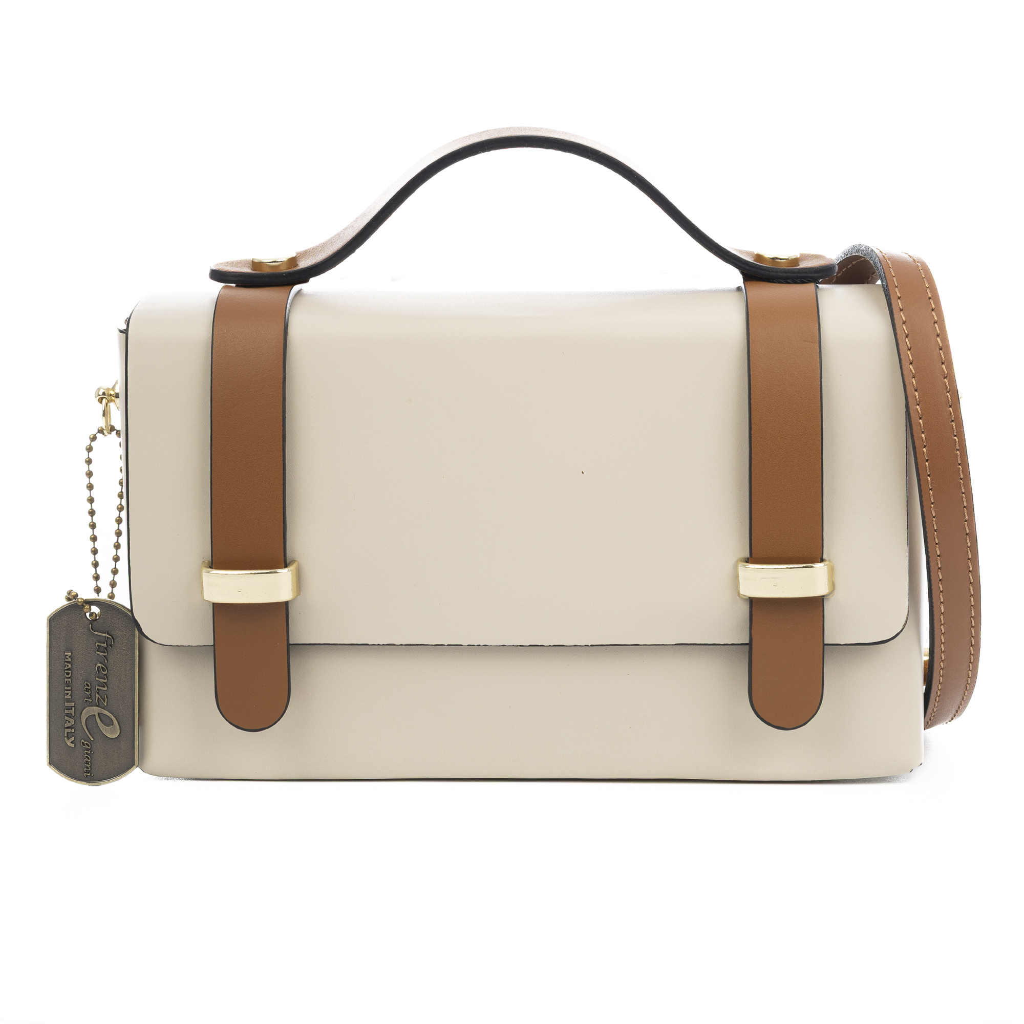 Bellante Bolso bandolera Mujer.Piel auténtica Ruga