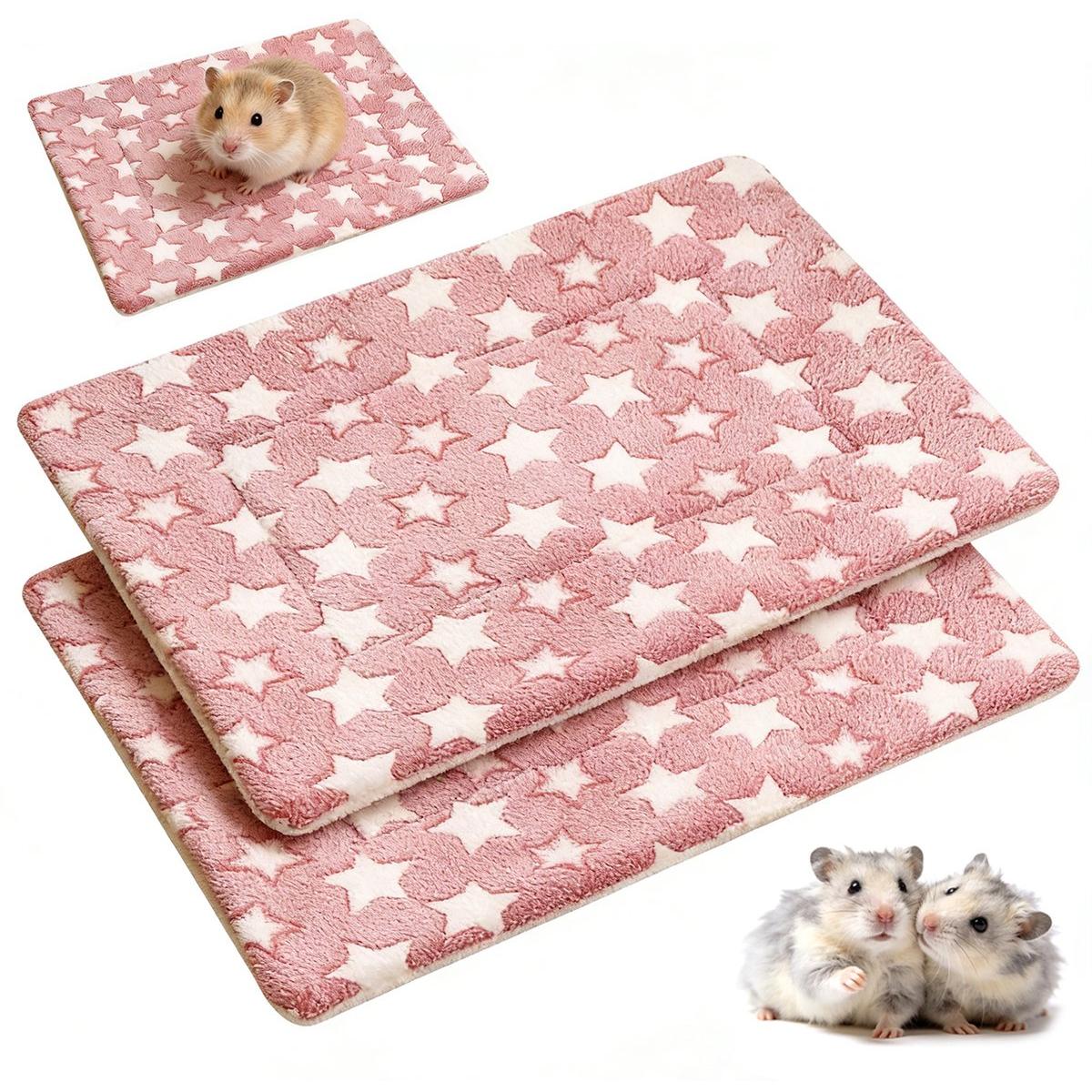 Om Home Alfombra/tapete para mascotas - 2 piezas - Tamaño XL - 69*52cm - Recomendado para mascotas de menos de 20 kg - Grueso - Esterilla para dormir - Esterilla para gatos - Esterilla para perros - Artículos para mascotas - Esterilla para animales pequeñ