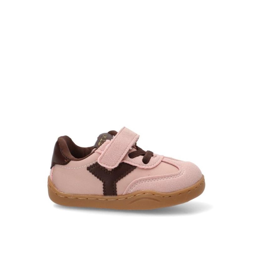 Zapatillas Respetuoso/barefoot Etika - Niña - Suela Plana - Modelo 52465 - Color Rosa