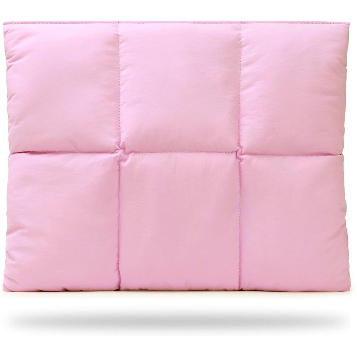 Bolso para portátil - Bolso para portátil de mujer - Bolso de oficina para mujer - Funda cómoda y suave para portátil - Bolso acolchado para portátil con funda tipo almohada - Funda para portátil de 13 y 14 pulgadas - Resistente a golpes - Resistente a ar
