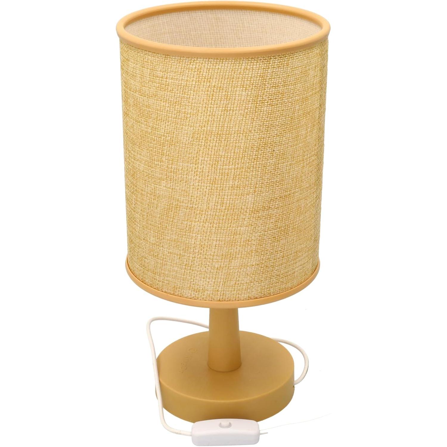 Jandei - Lámpara de Mesilla con Carga USB, Color de Luz Blanco Cálido 3000K, Potencia 3W, Tamaño 14 x 28cm - Base Redonda o Cuadrada
