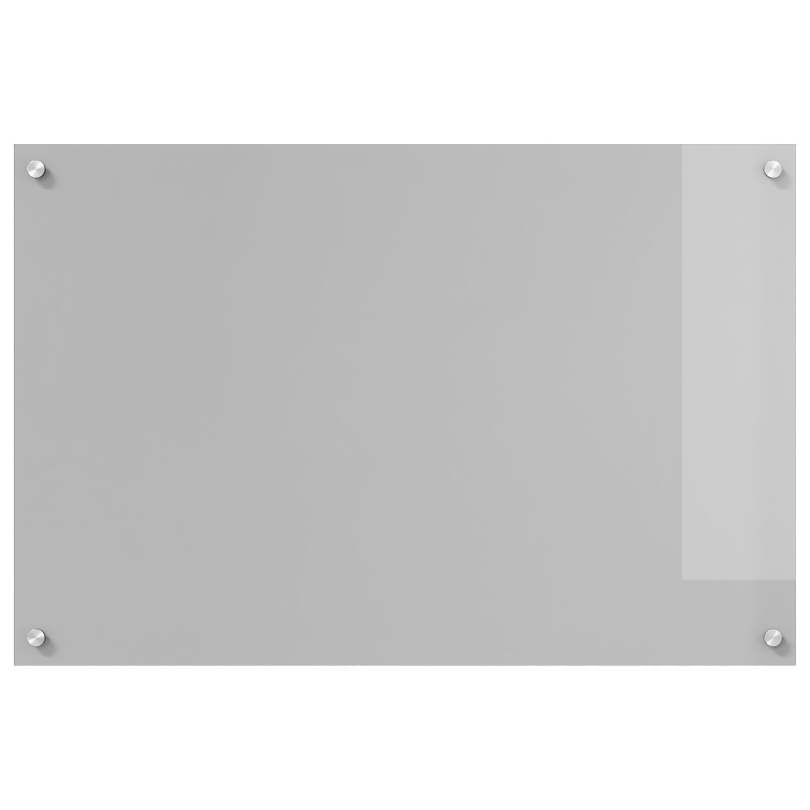 vidaXL Luz de salpicadero para cocina gris clara 90x60x0,6 cm de vidrio templado
