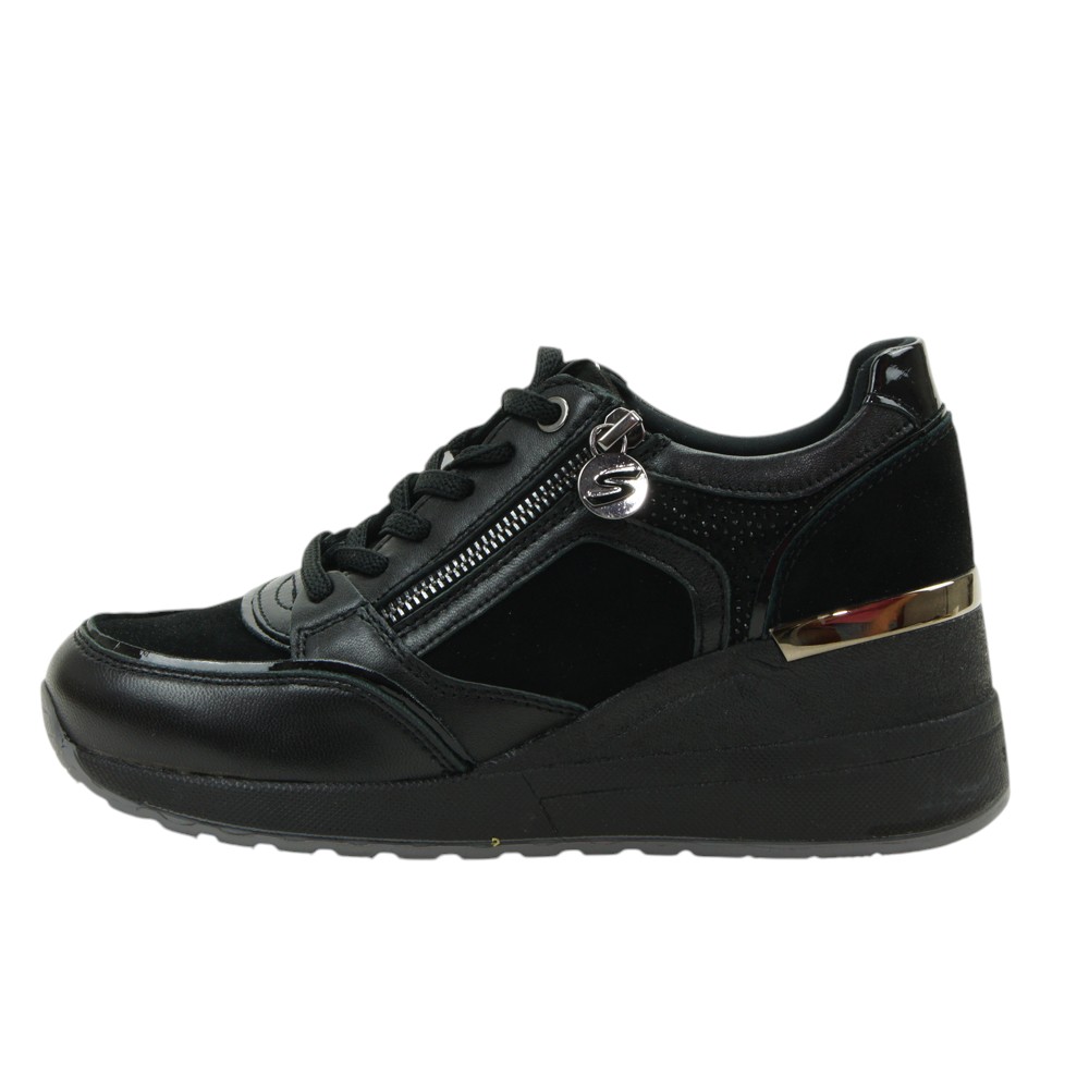 Stonefly mod. MINA 1 zapato casual para mujer en piel natural, cordones